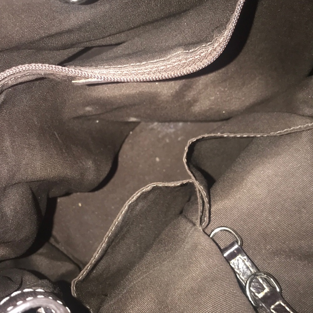 Coach Suede Leather Python Purse - image 5